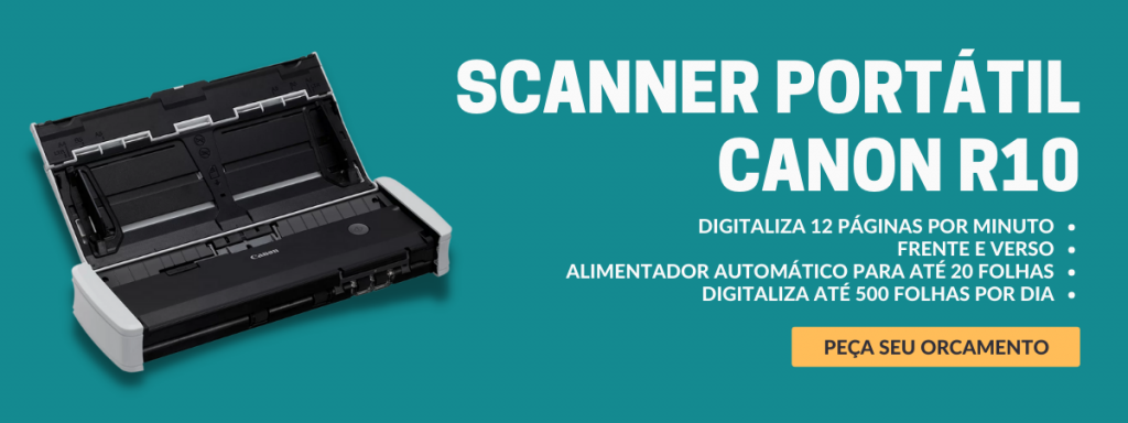 scanner portátil canon R10