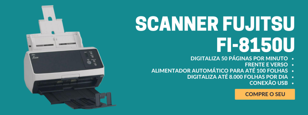 scanner fujitsu fi-8150u, ideal para digitalizar documentos