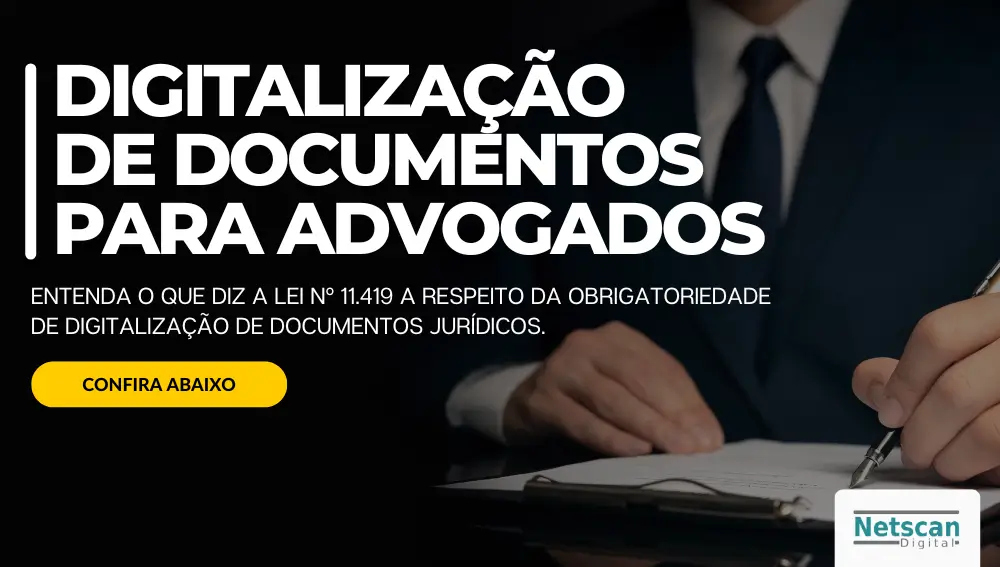 Digitalização de documentos para advogados