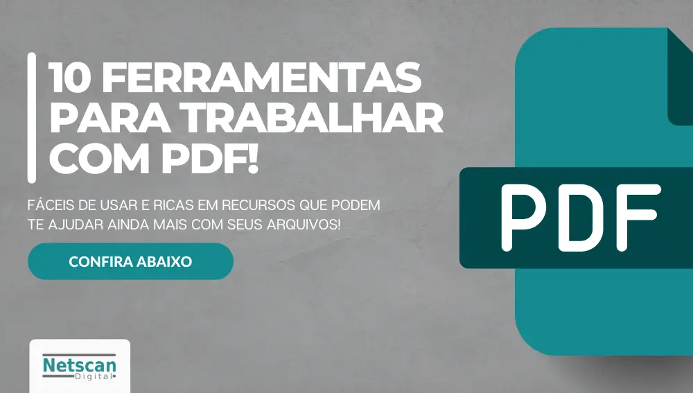 10 ferramentas para trabalhar com pdf!