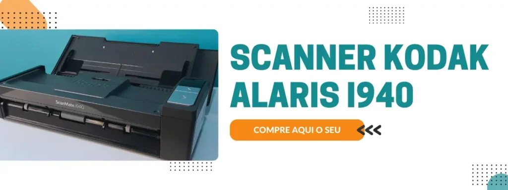 COMPRE O SEU SCANNER KODAK ALARIS I940 NA NETSCAN DIGITAL 