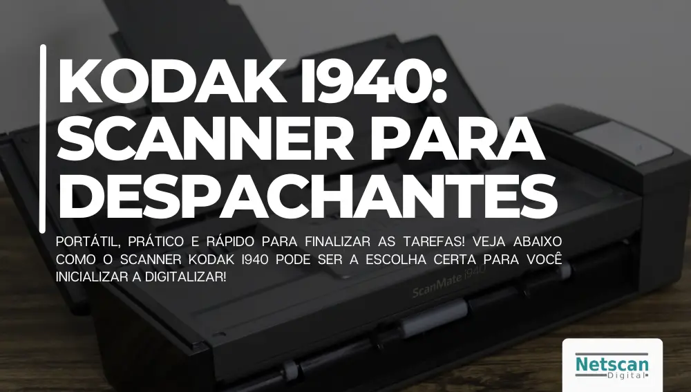 KODAK I940 SCANNER PARA DESPACHANTES