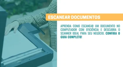 Como escanear um documento no computador