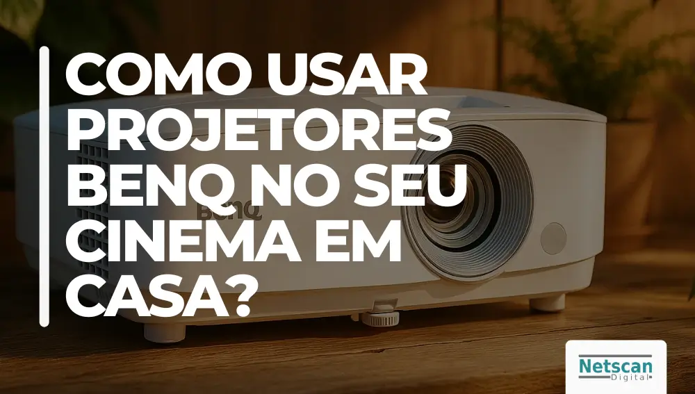 como usar Projetores BenQ no seu cinema em casa