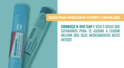 5 dicas para armazenar corretamente Ozempic e Mounjaro