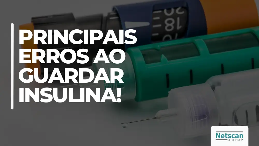 Principais erros ao guardar insulina!