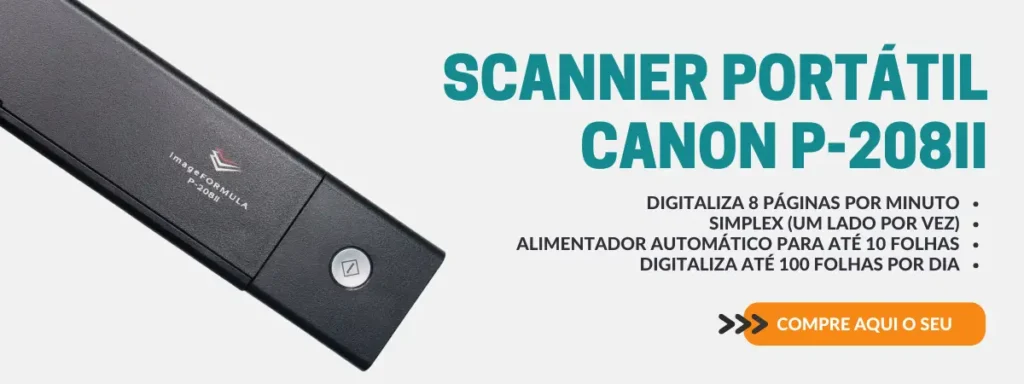 Scanner Canon P-208II.