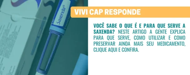 VIVI Cap responde Saxenda, para que serve