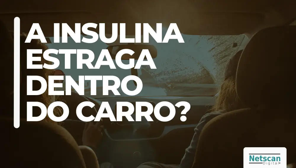 a insulina estraga dentro  do carro - vivi cap responde - netscan - estojo térmico insulina