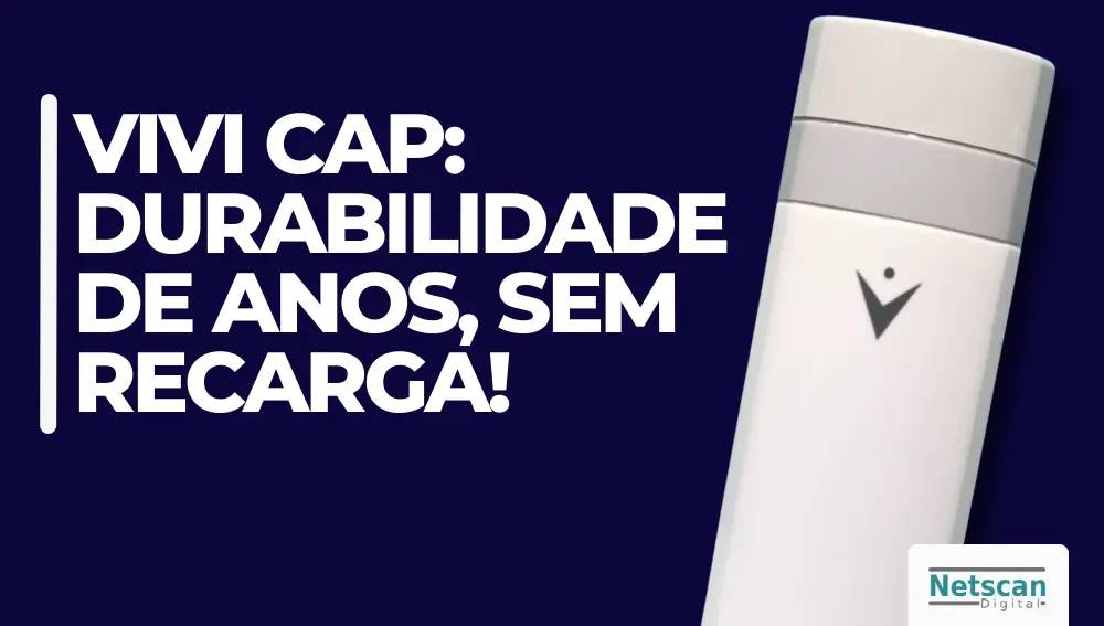 VIVI CAP - DURABILIDADE DE ANOS, SEM RECARGA