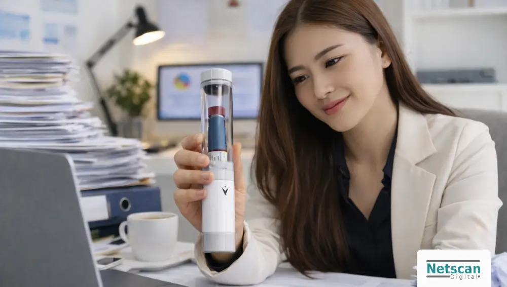 O VIVI CAP ACOMPANHA SUA ROTINA - USE NO TRABALHO E ONDE QUER QUE ESTEJA