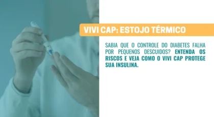 Quais são os desafios no controle do diabetes, como o VIVI Cap pode ajudar