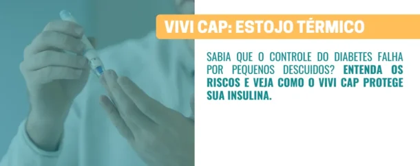 Quais são os desafios no controle do diabetes, como o VIVI Cap pode ajudar