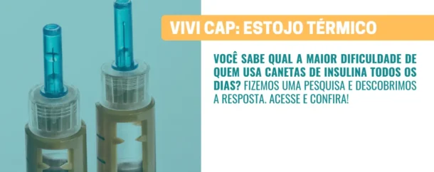 Qual a maior dificuldade de quem utiliza caneta de insulina